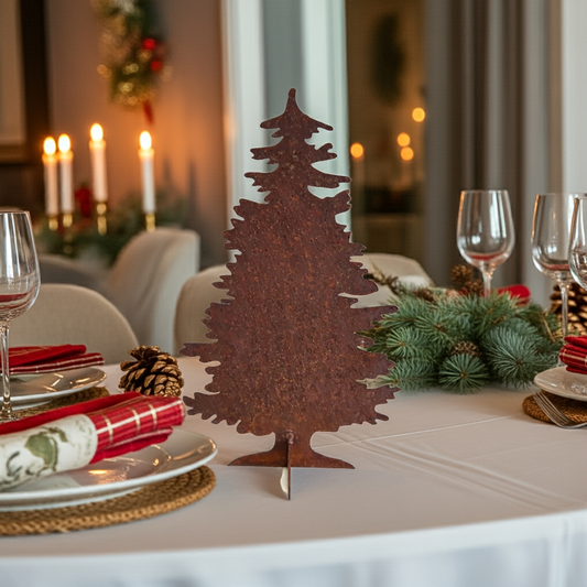 Tannenbaum Rostfigur